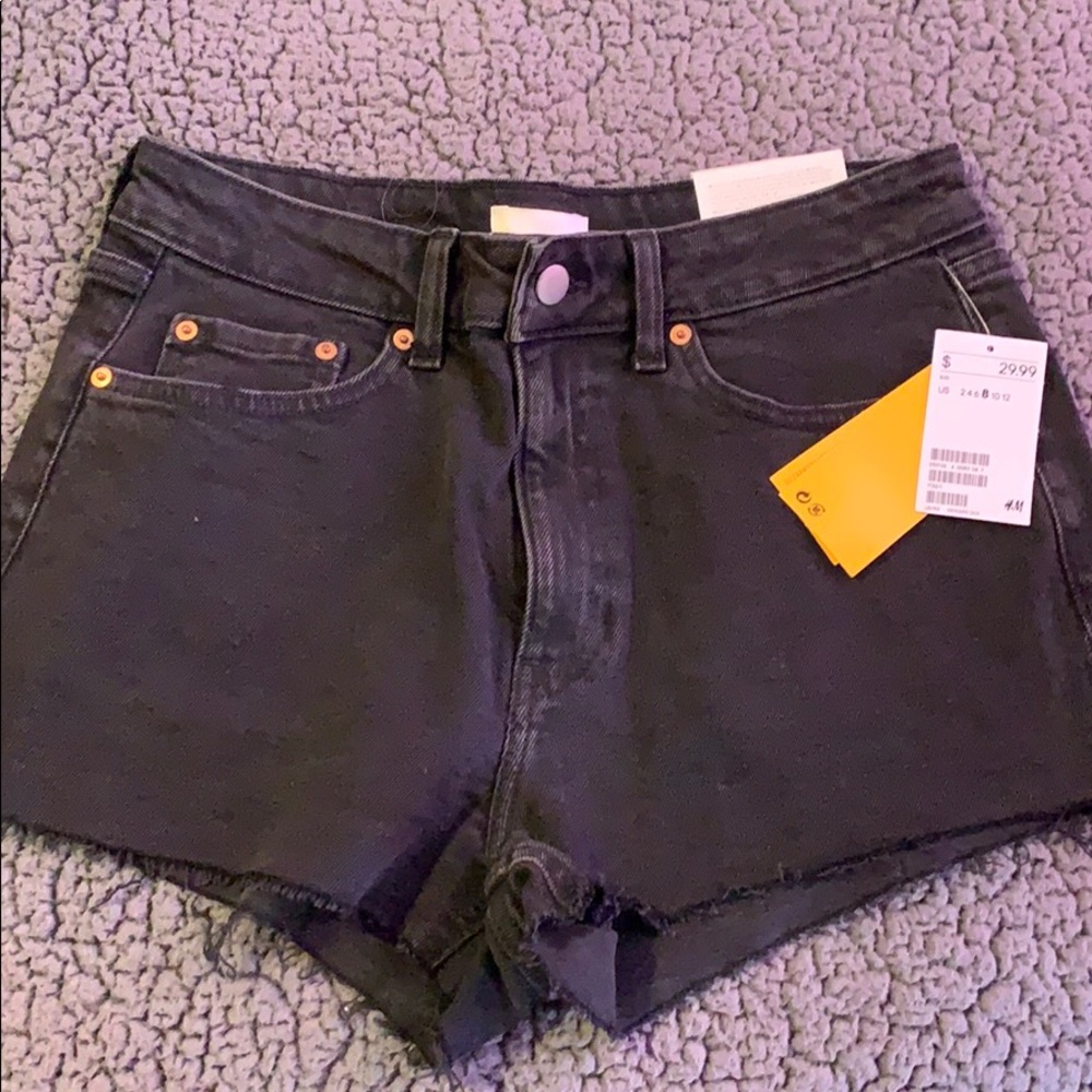 High waisted shorts